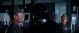 Vader then gave General Veers orders for the fleet to depart for the system.