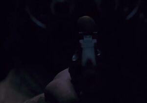 Bill cocking his gun.