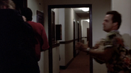 Casey knocking Axel Foley out