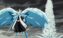 Hitsugaya turns back on frozen Harribel