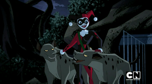 Harley Quinn in Justice League Action.