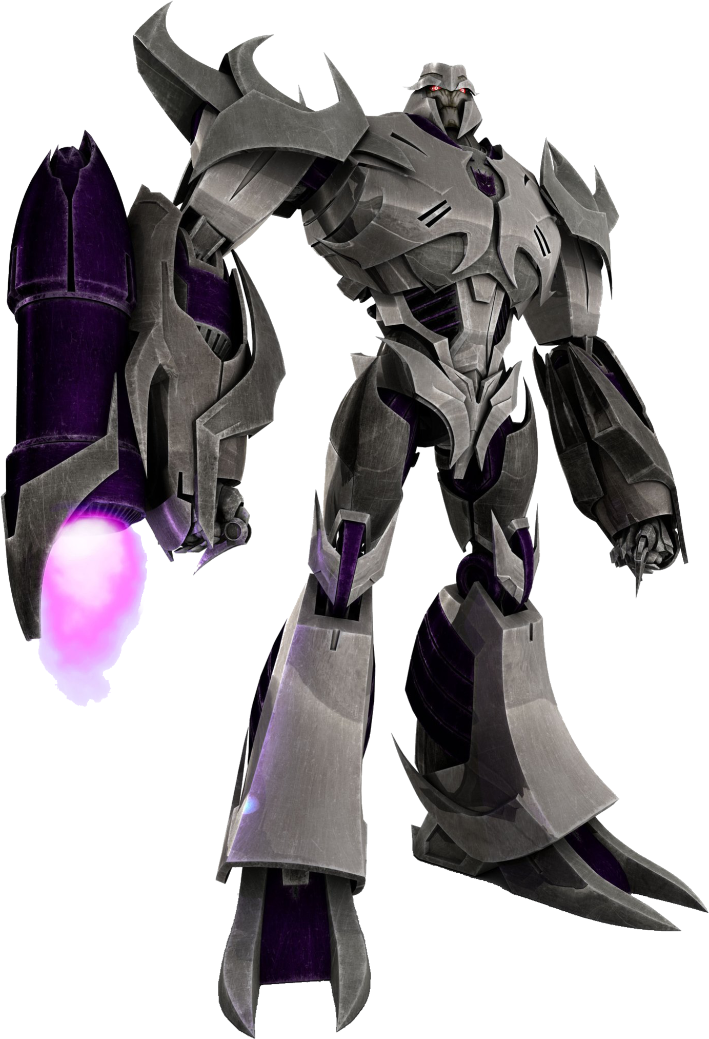 transformers animated megatron head