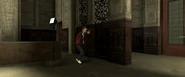 Vinnie shooting at Vlad while escapes from Max.