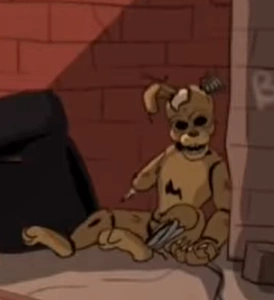 Scraptrap as he appears in Security Breach: Fury's Rage.