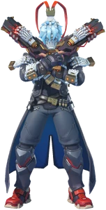 Tomura Shigaraki as a skin for Reaper in Overwatch 2.