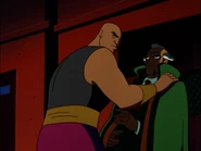 Ubu protecting his master