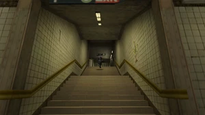 B.B. fleeing after killing Alex.