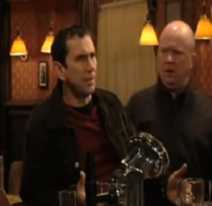 Phil Mitchell vs Kevin Wicks.