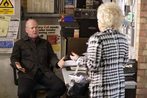 Phil gets confronted by Peggy over his financial troubles (2009).