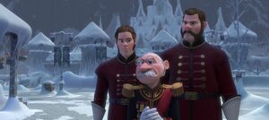 Erik and Francis ordered by the Duke to kill Elsa if they find her.