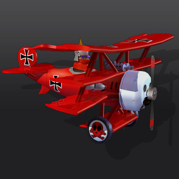 Snoopy Bird House as Red Baron