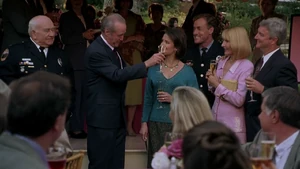 Sisk with the chief, the mayor, and his wife