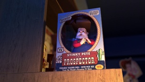 2C6F5A80-998B-4817-A57B-CFE3CEC47DAF.png (1.96 MB) Prospector explaining that Woody's Roundup was cancelled before the show could resolve the cliffhanger.