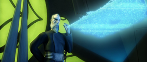 Far away on Serenno, Dooku begins to feel the pain of the curse.