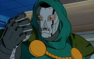 Doctor Doom in the Fantastic Four animated series.