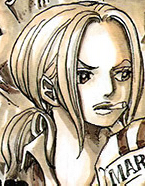 Hina as a Young Marine in the Manga