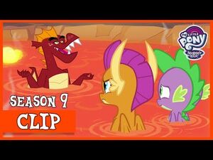 Spike Tries to Cheer Garble Up (Sweet and Smoky) - MLP- FiM -HD-