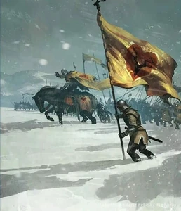 The march on Winterfell.
