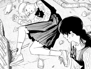 Yuko hurt.png (245 KB) Yuko after being injured on her leg.