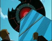 An Alien Dropship invades the UNGA center.