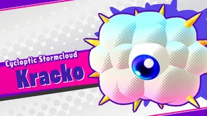 Cycloptic Stormcloud Kracko.png (1.33 MB) Kracko's splash screen in Kirby Star Allies.