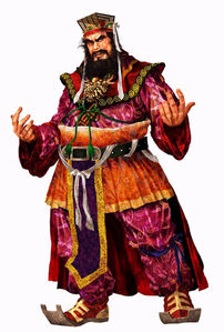 Dong Zhuo in Dynasty Warriors 2.