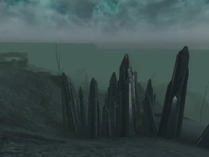 Jygglag's Realm.jpg (42 KB) Jyggalag's Realm of Oblivion -a dead crystalline grey-land, as it consumes the Shivering Isles.