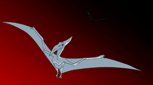 Nega Beast Boy as Pteranodon