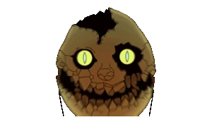 Golden Flumpty's jumpscare in One Night at Flumpty's 3.