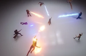 PilgrimFreezesAll.png (436 KB) The Pilgrim stops time to freeze the entire team