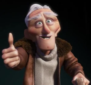 Elderly Charles Muntz