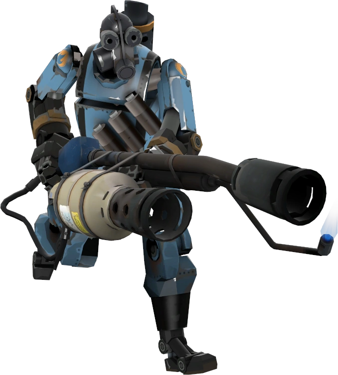 Robot Pyro (Team Fortress 2, TF2, Mann vs. Machine) [RVC v2] [RMVPE] [250 Epochs]