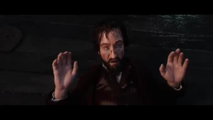 Sakharine's defeat, as he arrested by Thomson and Thompson.