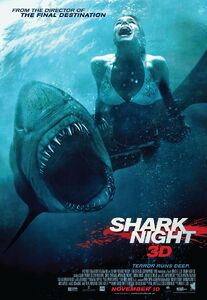 The Sand Tiger Shark on the Movie Poster for the film.