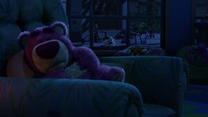 Lotso sleeping.