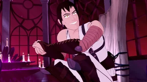 Tyrian taking pleasure in Cinder's humiliation.