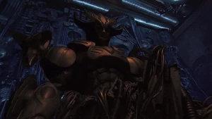 Devius sealed form.jpg (30 KB) Devius' gold statue-like form.