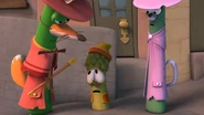 the fox and the cat in pistachio the boy who woodn't