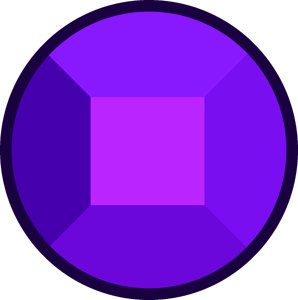 NewSugiliteGem.png (27 KB) Ruby's gemstone on Sugilite, featuring a square facet. It is a decahedron. In her debut form (from "Coach Steven"), it is located on the palm of her upper left hand. In her latest form (from "Cry for Help"), it is located on the palm of her lower left hand.