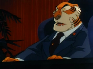 Shere Khan in his office.