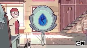 Lapis Lazuli's mirror gem.