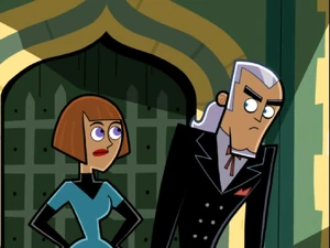 Vlad glances at Maddie.