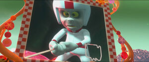 (Fix-It Felix Jr.: "Is that...?") - Turbo realizing that Vanellope blew his cover which was a nasty surprise for everyone.
