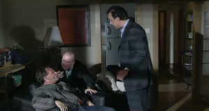 Phil confronts Billy in front of Steve over Dan holding Mel captive for a £200,000 ransom.
