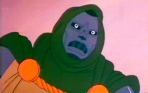 Doctor Doom in the 1981 Spider-Man animated series.