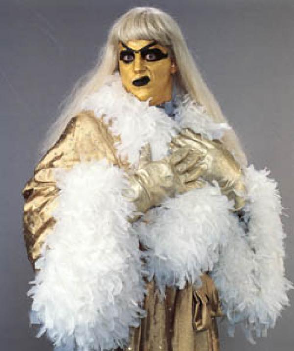 gold dust wrestler costume