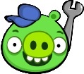 Mechanic from Bad Piggies