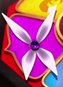 The Moth Miraculous that imbues Hawk Moth with all of his powers.