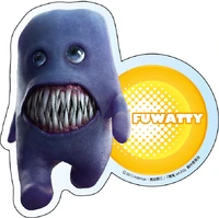 Poster .jpg (170 KB) Fuwatty in the Japanese commercial.