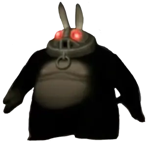 Sergueï in Rayman Raving Rabbids Activity Centre.